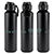 Nexus 27 oz Recycled Aluminum Bottle with Flip-Top Lid and Carabiner 110