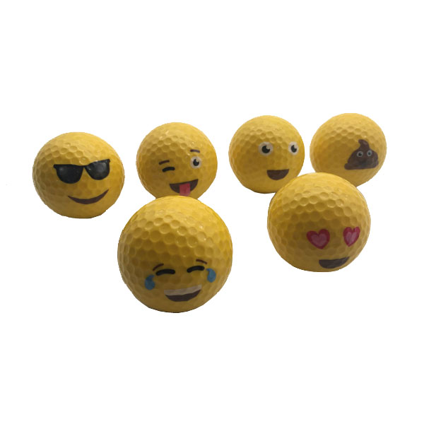 Emoji Themed Golf Ball 2
