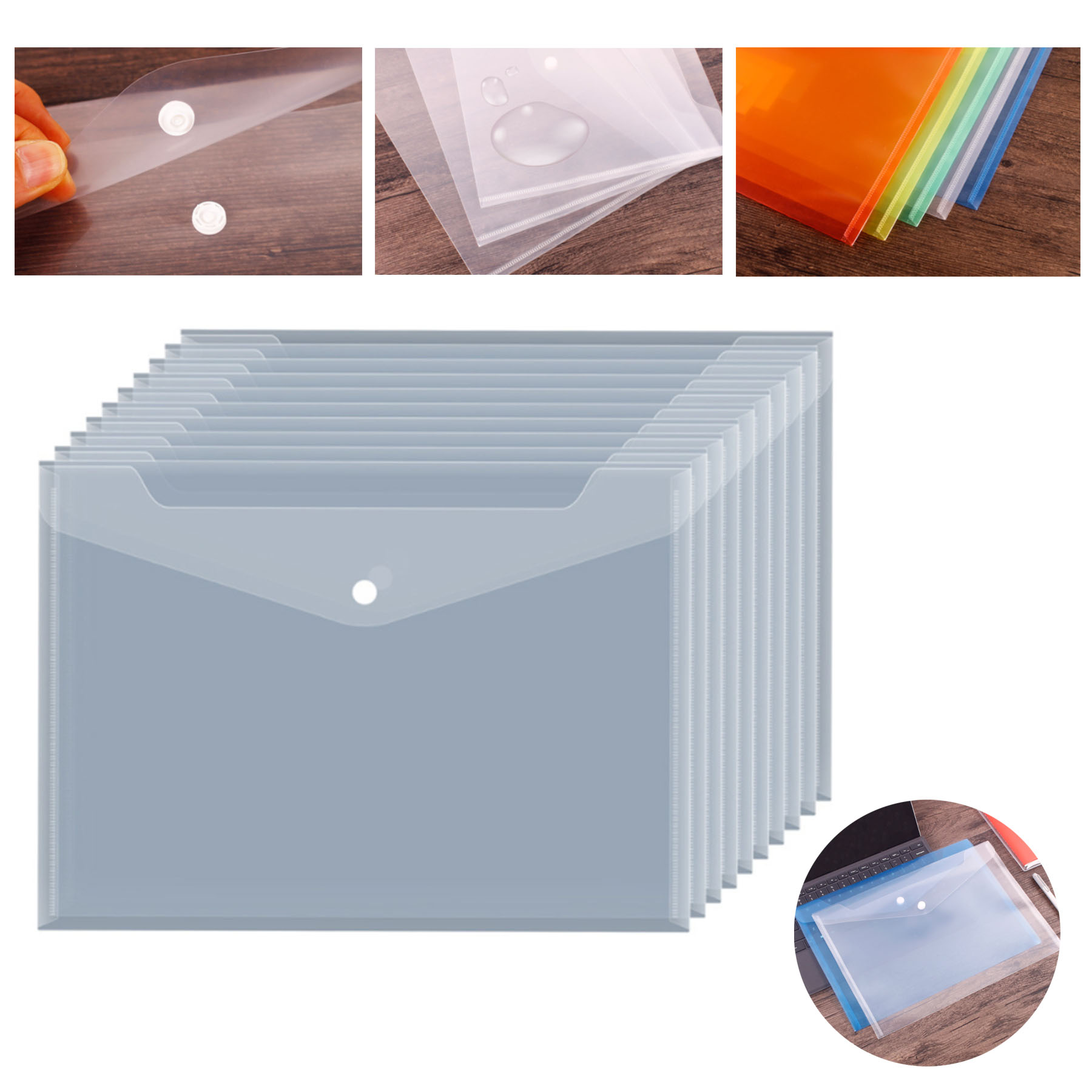 A4 Transparent Document Envelope 1