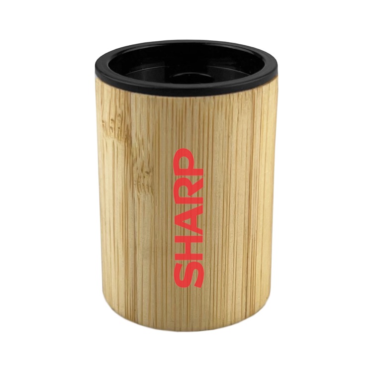 Bamboo Pencil Sharpener 2
