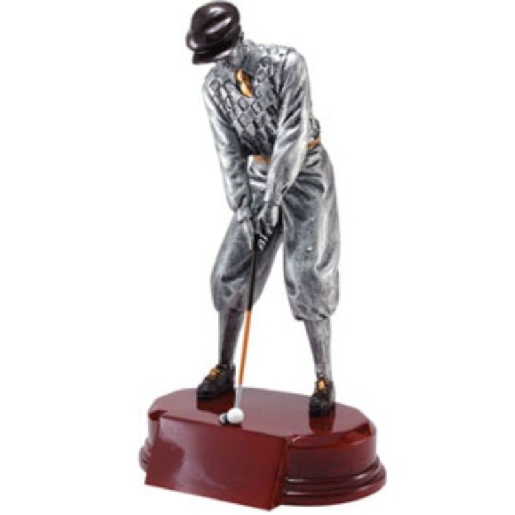 10-1/4" Vintage Golf-Male Resin Figure 1