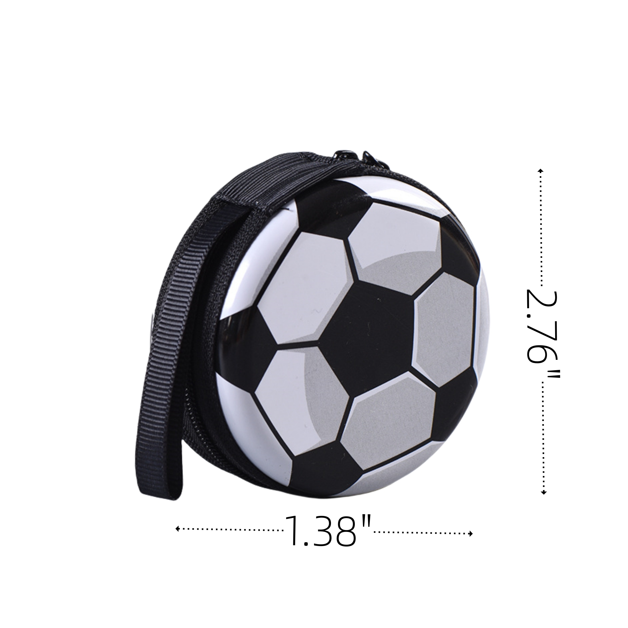 Soccer Shape Coin Pouch Bags For Sport Lover 6