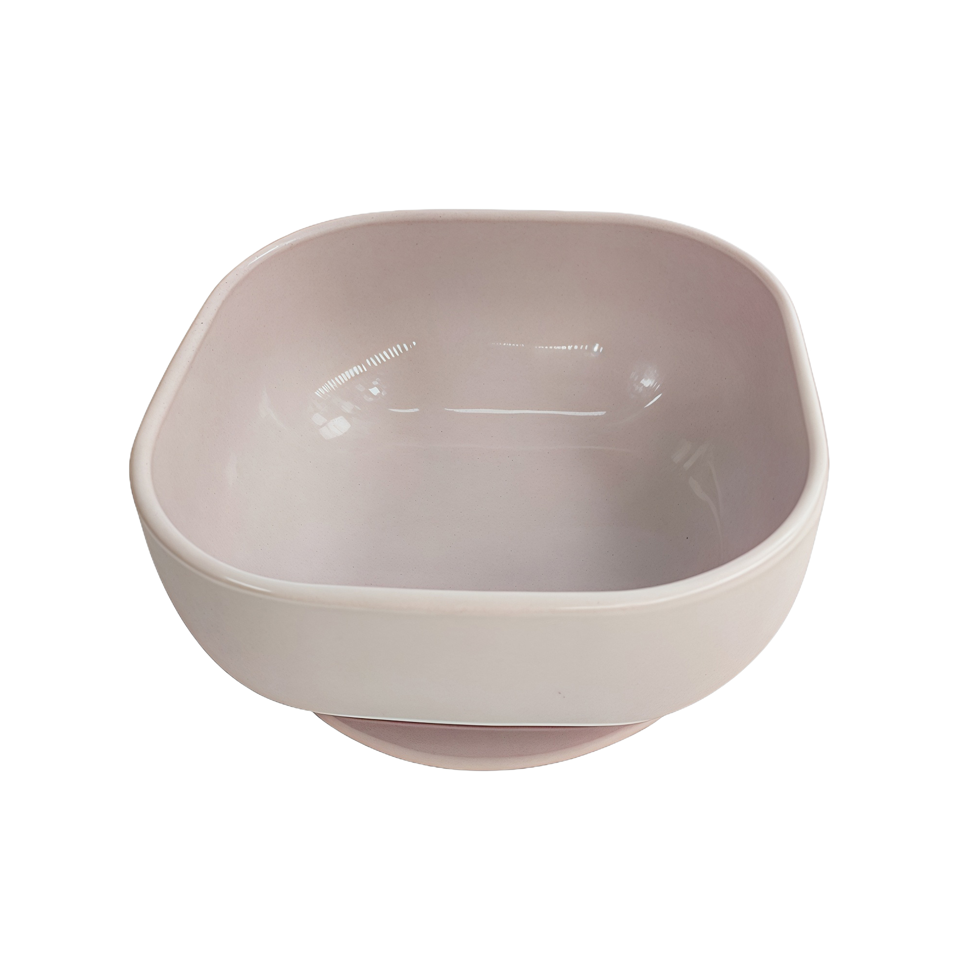 Square Silicone Baby Bowl with Suction Base 3