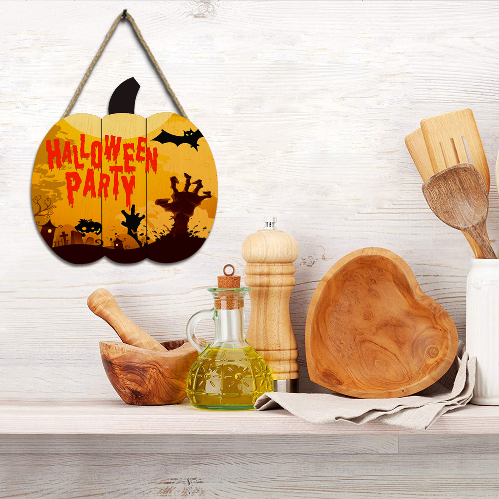 Halloween Thanksgiving Doorplate Wall Decoration 3