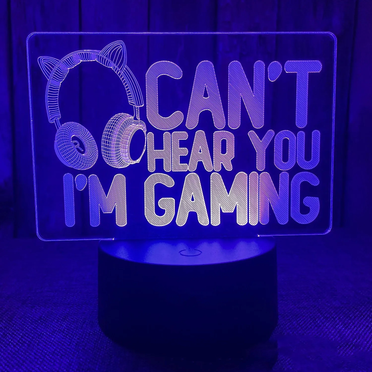 Custom Shape 3D Led Night Light 4