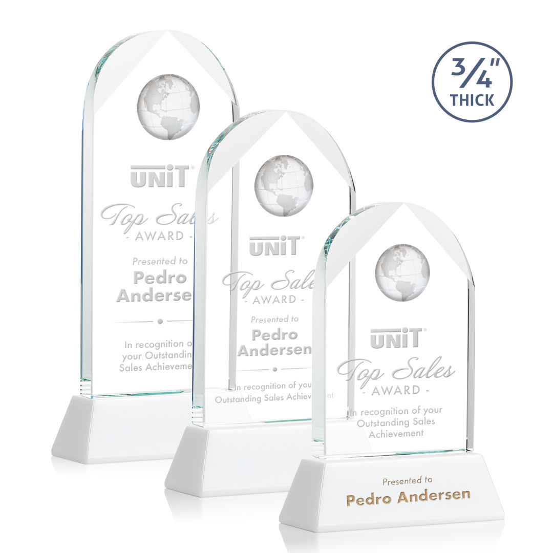 Blake Globe on Newhaven - White