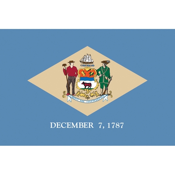 Delaware Official Flag 2