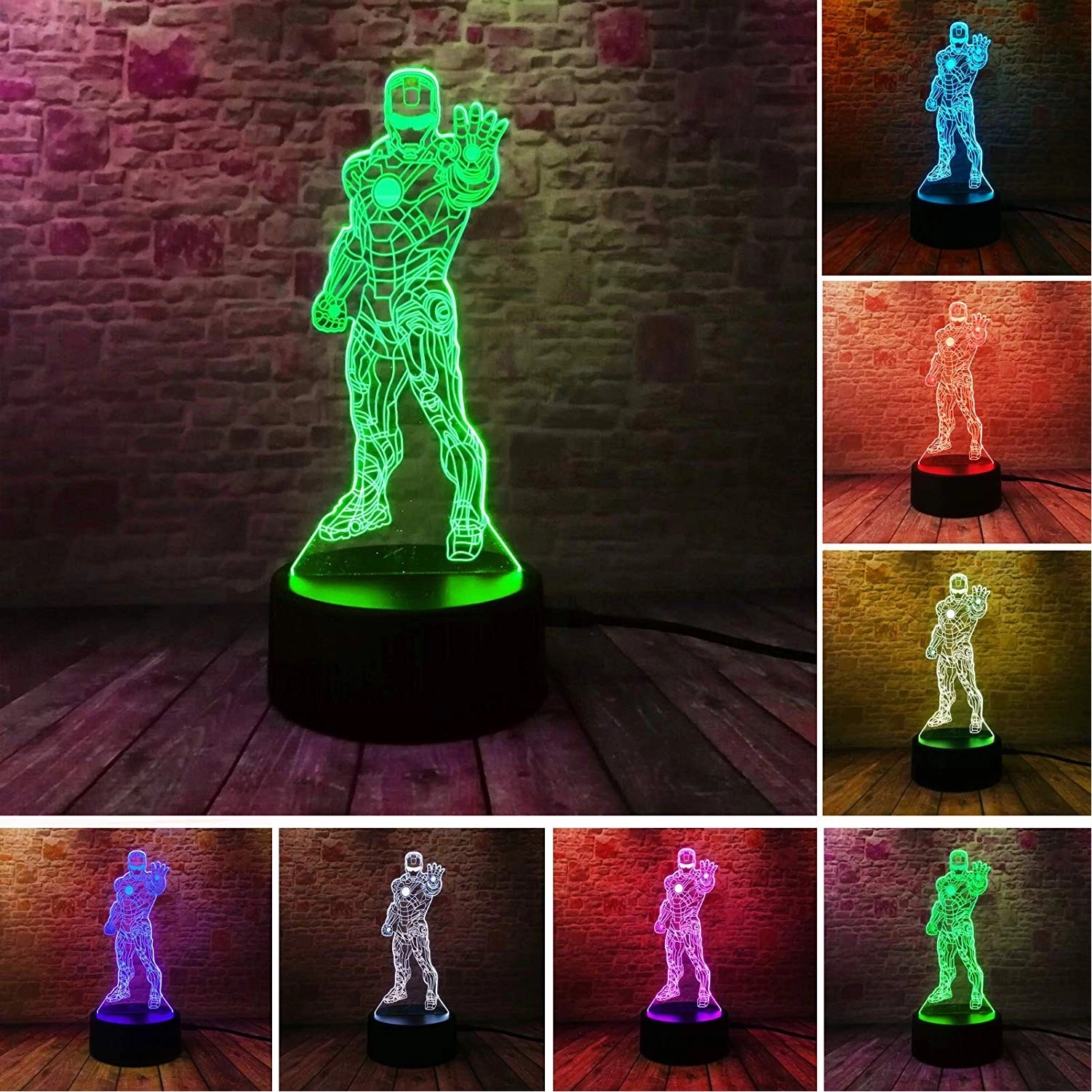 Customize Multi Color LED Night Light 4