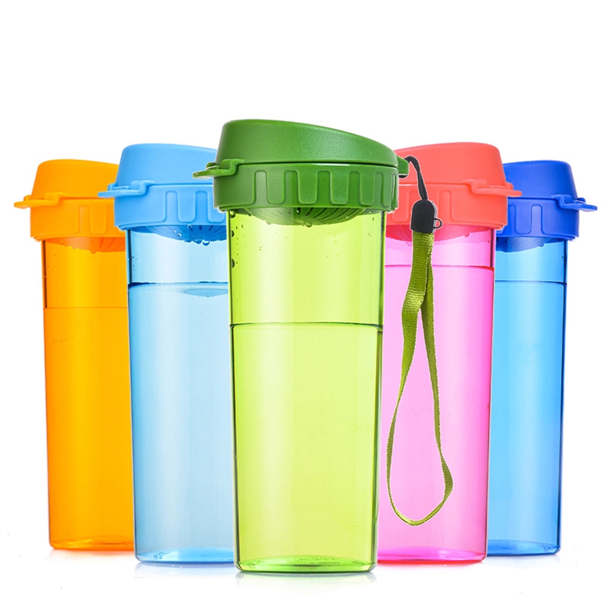 Water Bottle with Handle Strap 16oz 2