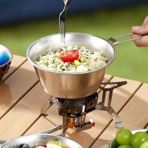 500 Ml Outdoor Foldable Handle Snow Slide Bowl 12