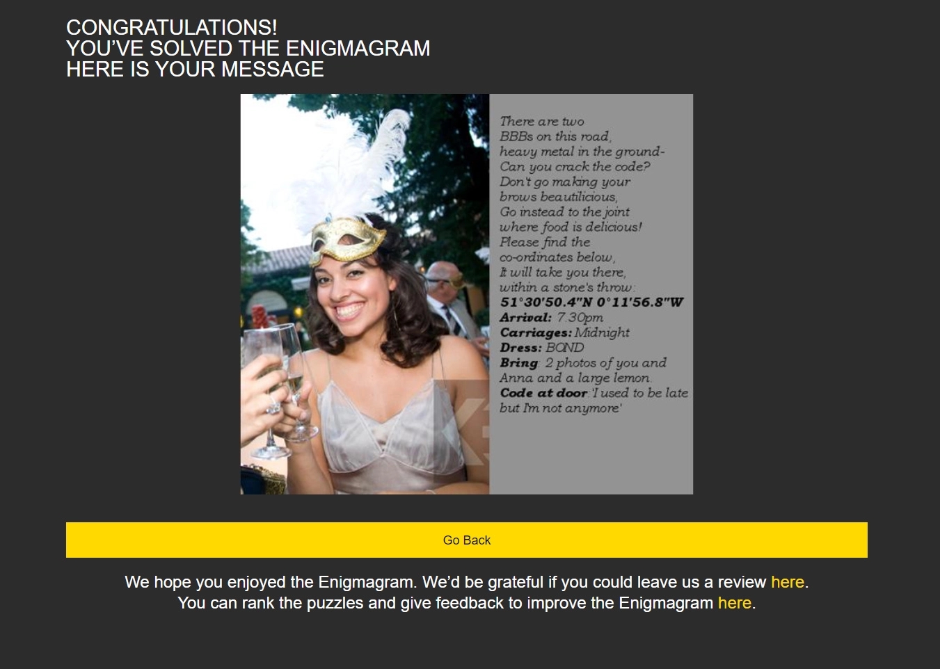 Puzzle Mailer - The Enigmagram an Escape Room Puzzle Gift 21