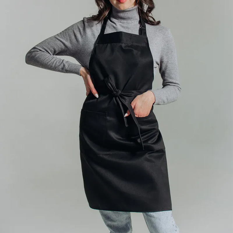 Adjustable Bib Apron with Long Ties 5