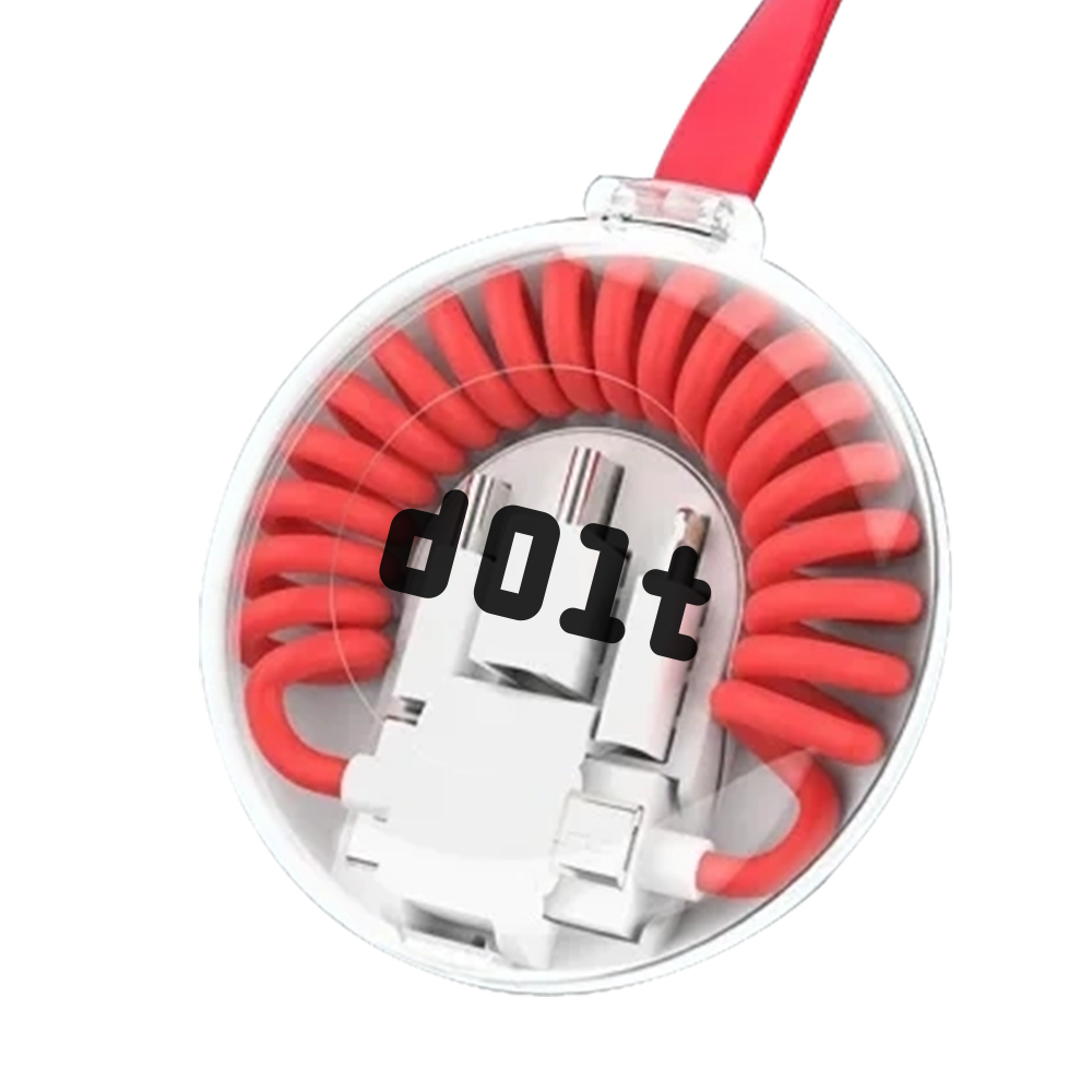 PocketCoil 3-in-1 Retractable Travel Charger 3
