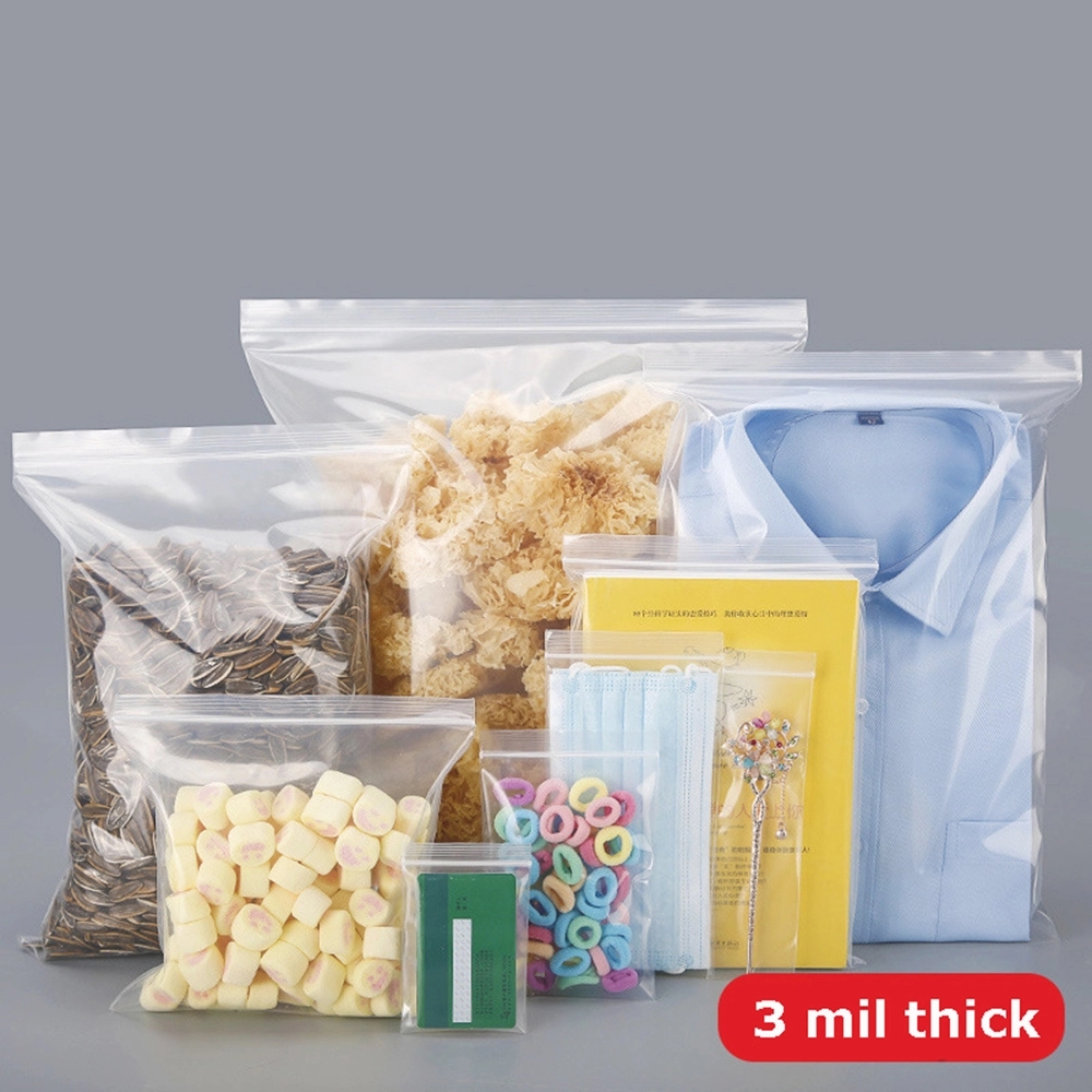 Clear Arts Photos Prints Storage Pouch Zipper Seal Lock Bag 2