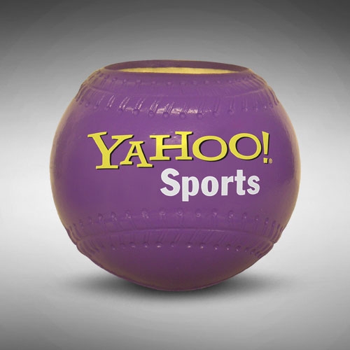 5" Baseball Cooler/ Pencil Cup