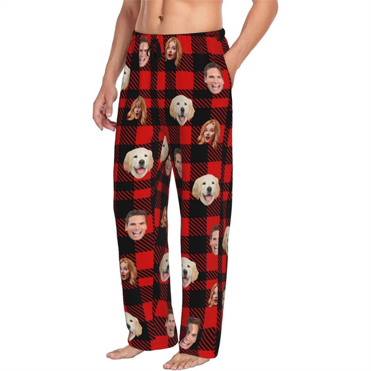Custom Soft Polyester Pajama Pants w/ Pockets 19