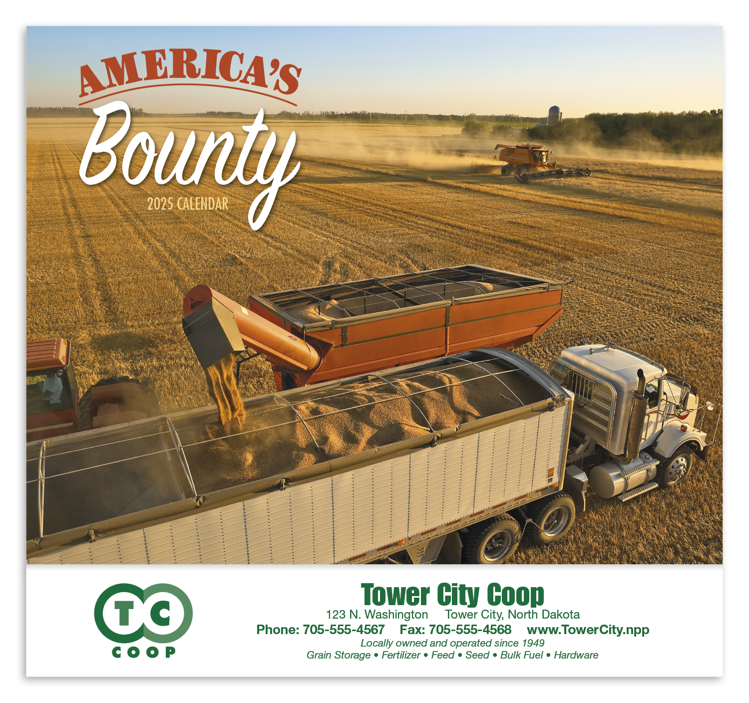 HotLine® Products America's Bounty Appointment Calendar - Stapled 37