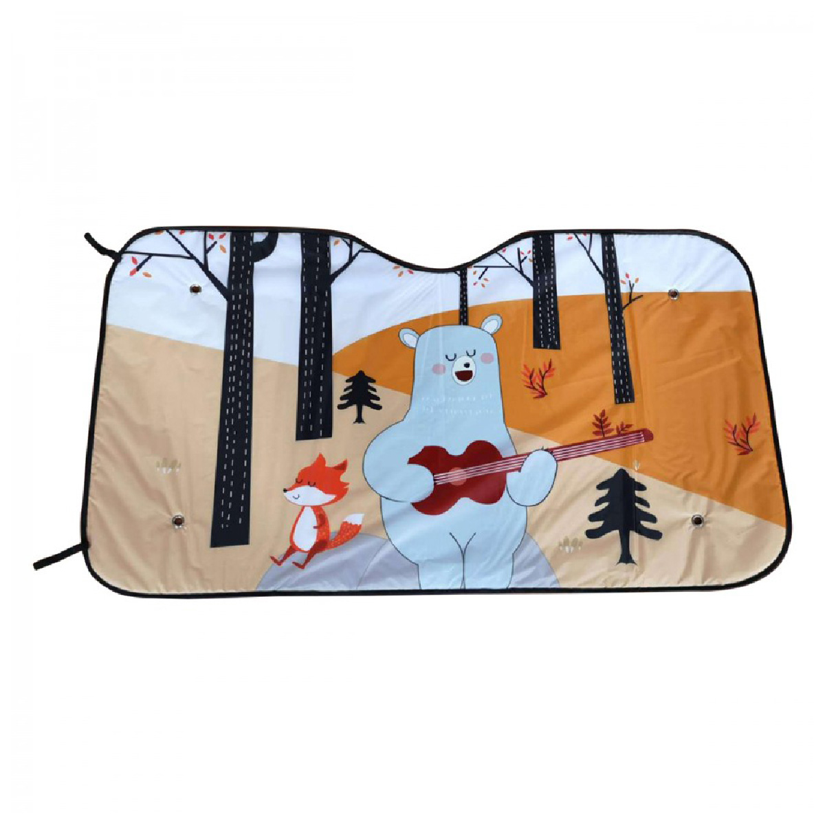 Custom Front Windshield Sun Shade (Standard Size) 3