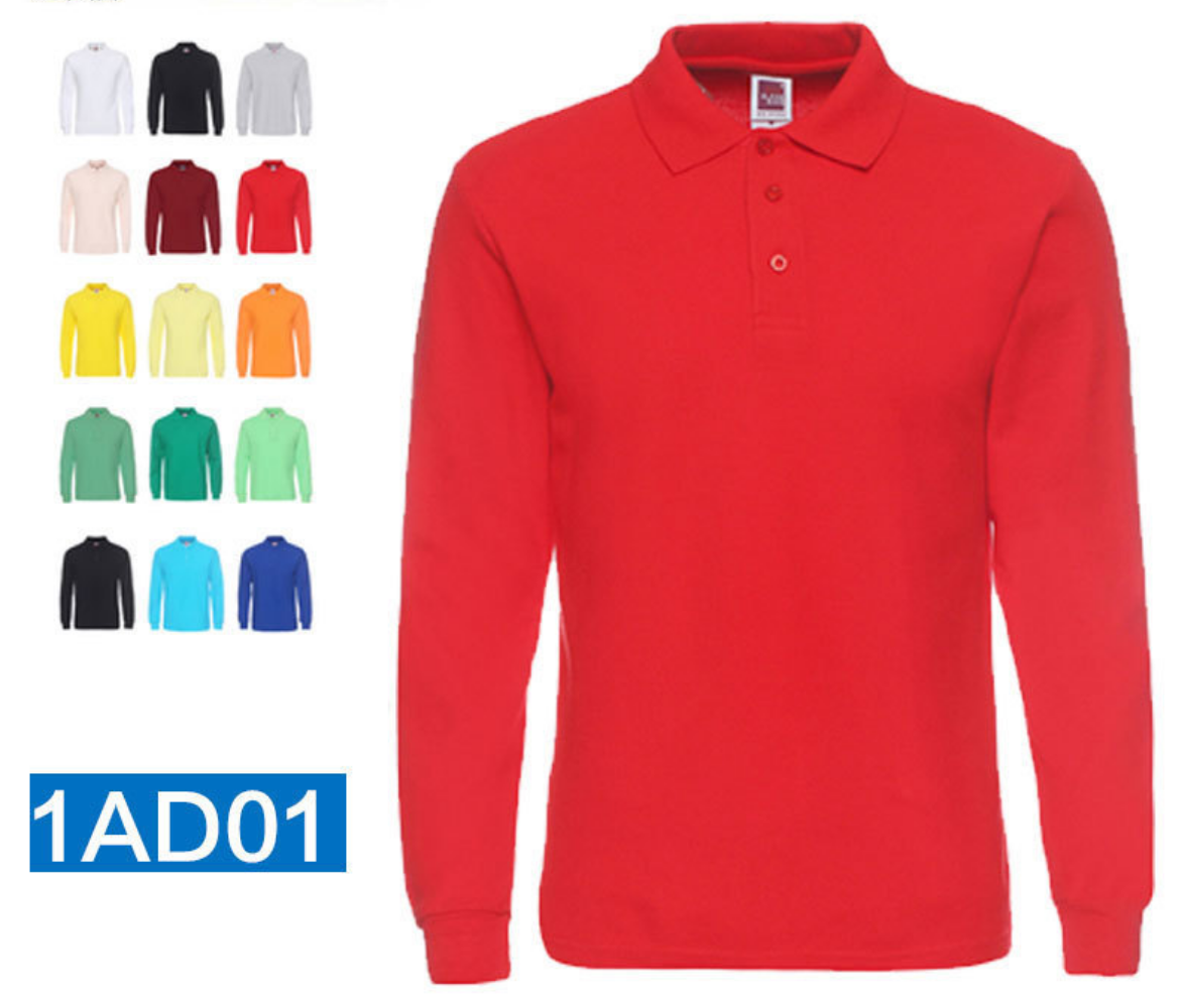Men's Long Sleeve Polo Shirt 3