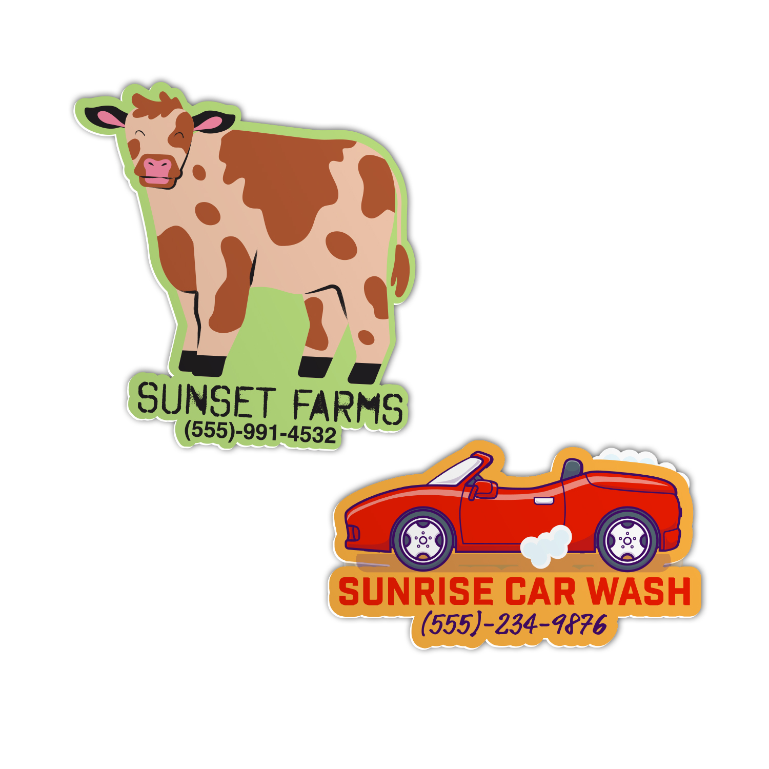 3" x 3" Die Cut Sticker 2