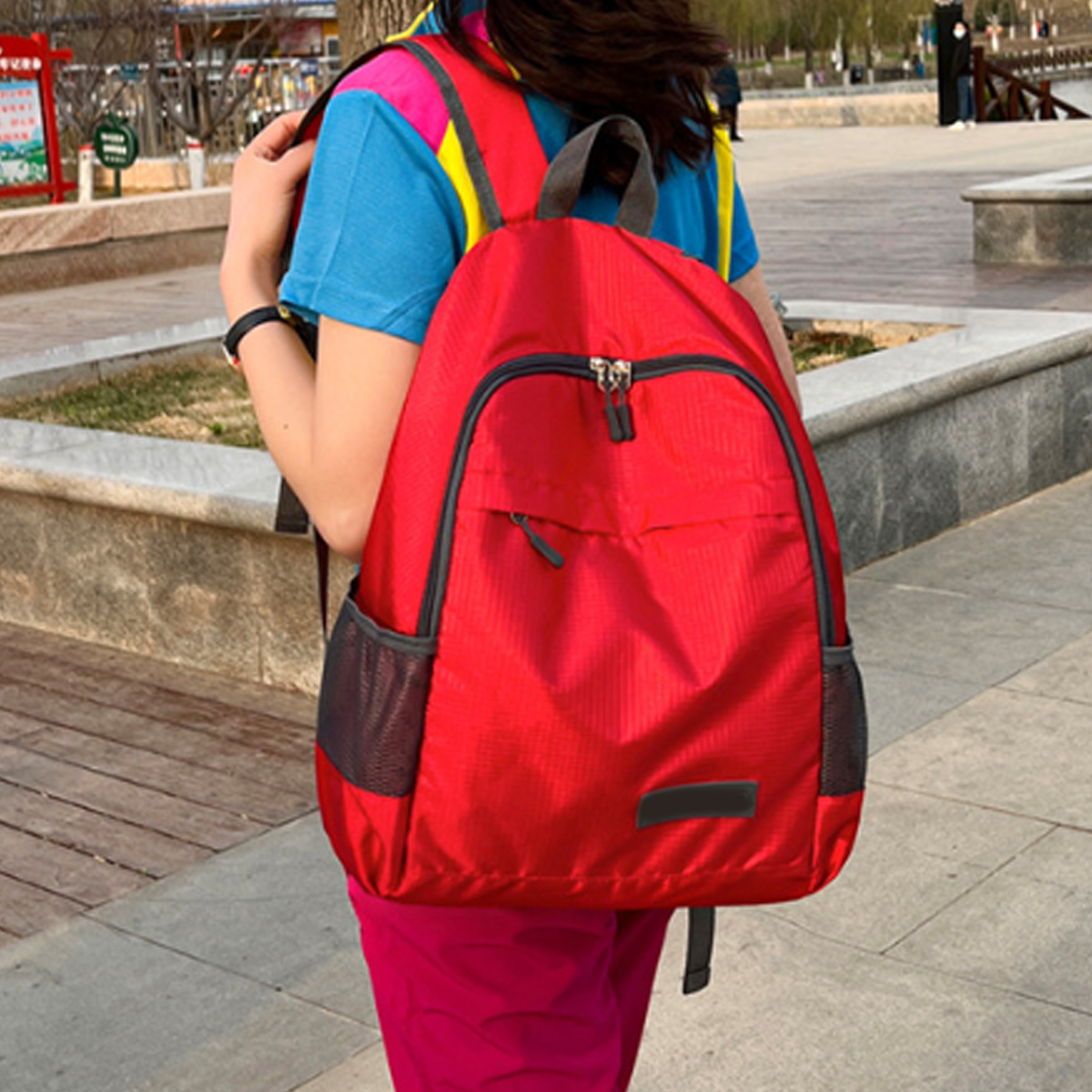 20L Foldable Lightweight Backpack with Water Resistant Bags 9