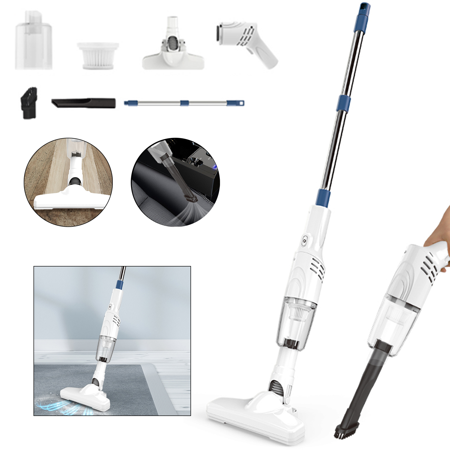Handheld 2-Speed Cordless Stick Vacuum Cleaner 2