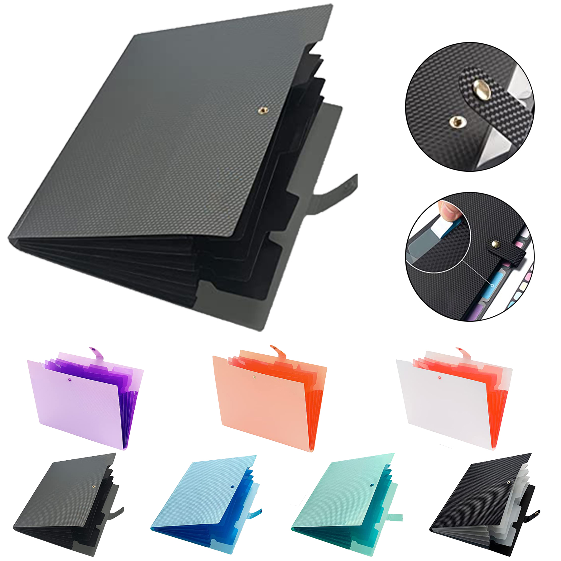 Portable accordion folder 2