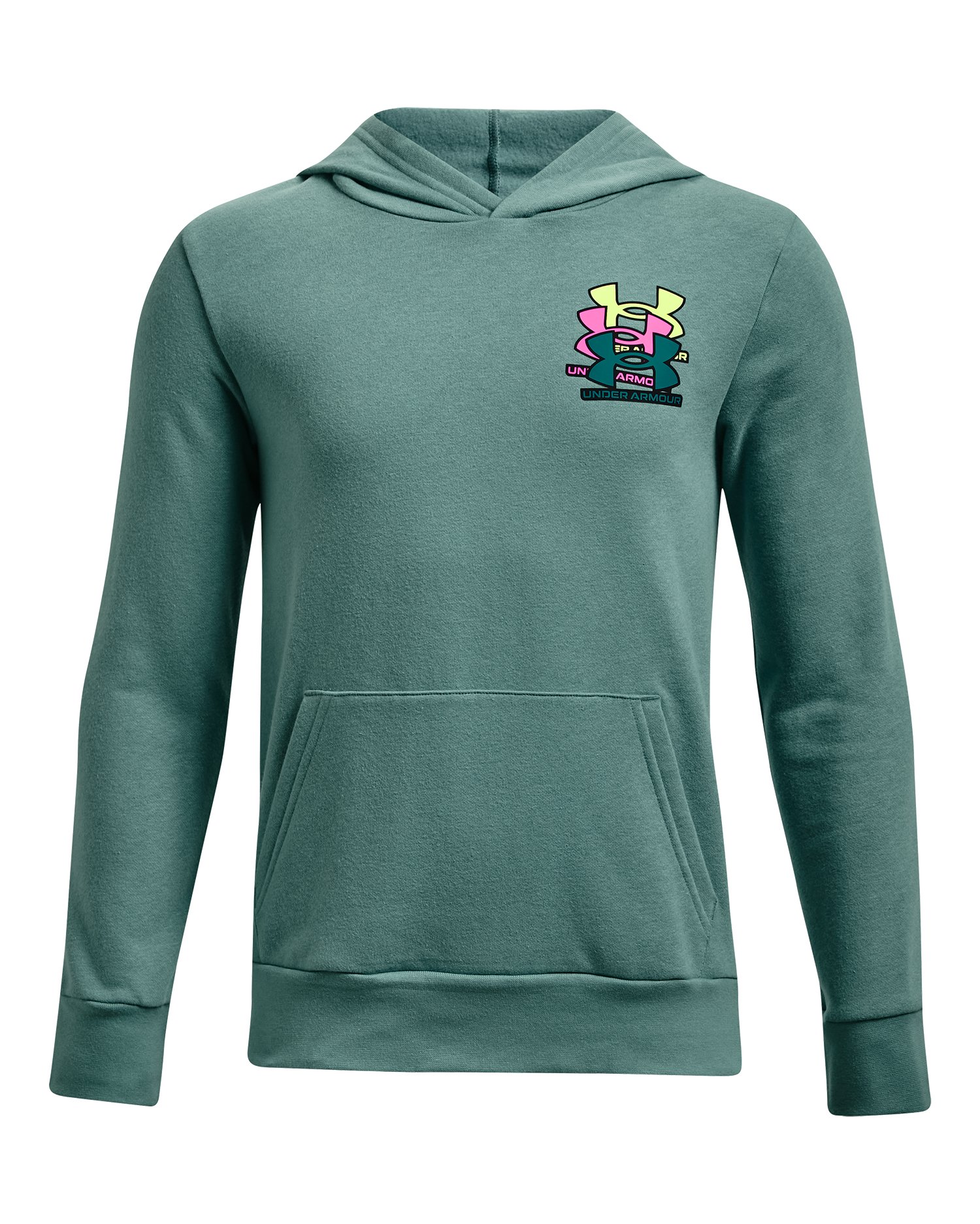 UA Rival Fleece ANAML Boys' Hoodie, custom hoodie or sweatshirt with logo imprint 3