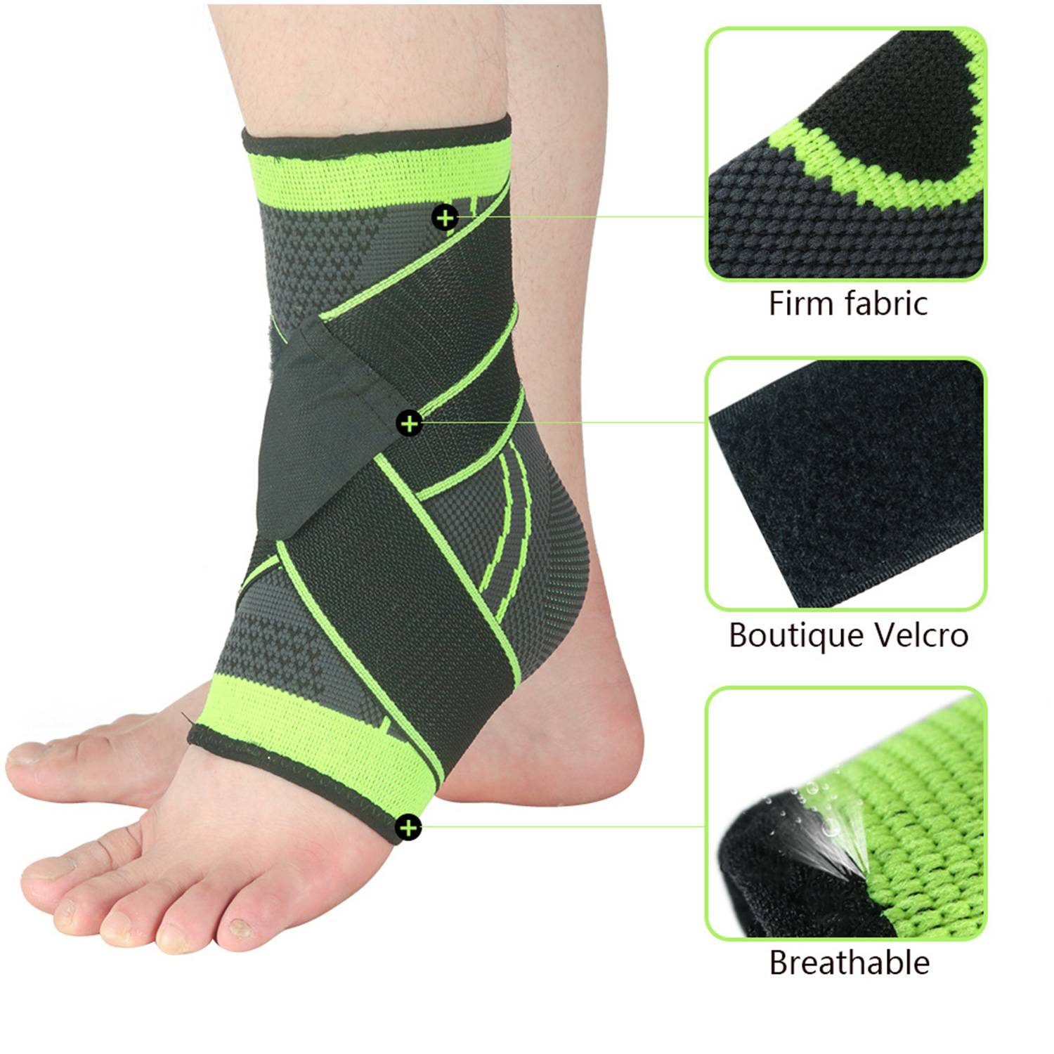 Adjustable Ankle Strain Protector Strap 4