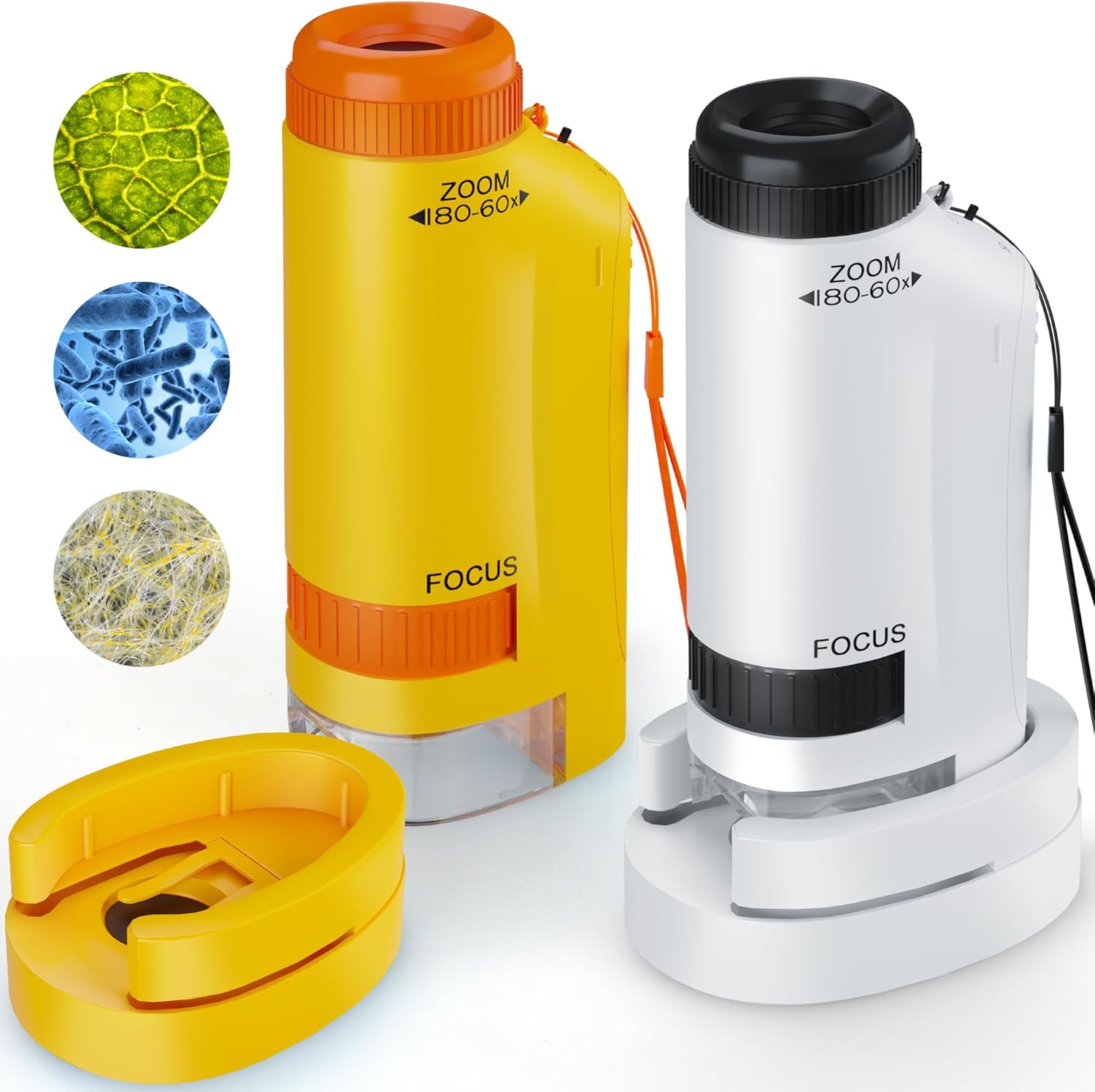 Portable Microscope for Kids 60x-180x 2