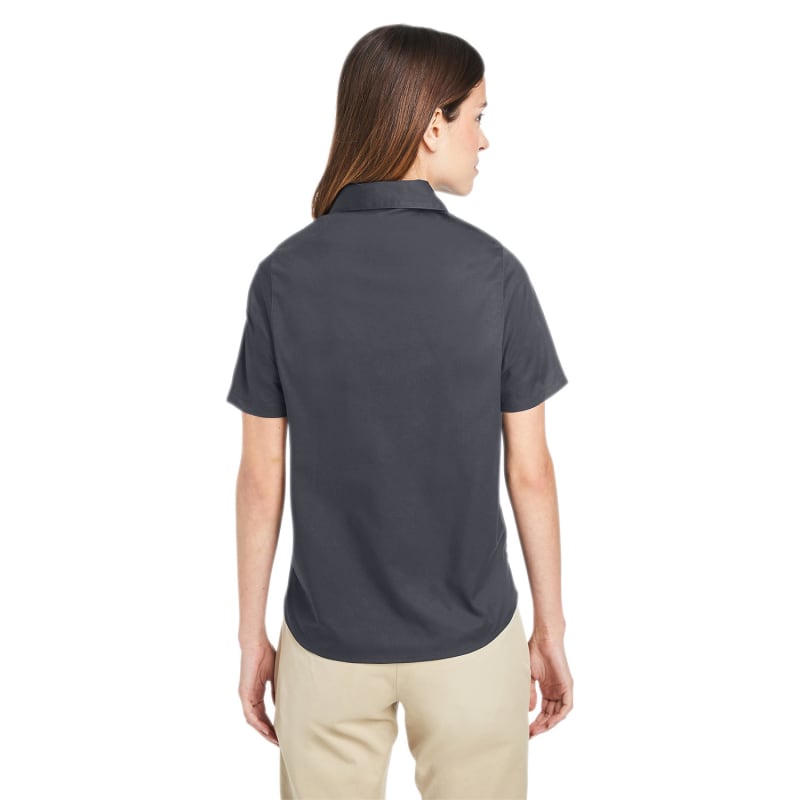 Harriton Ladies' Advantage IL Short-Sleeve Work Shirt 9