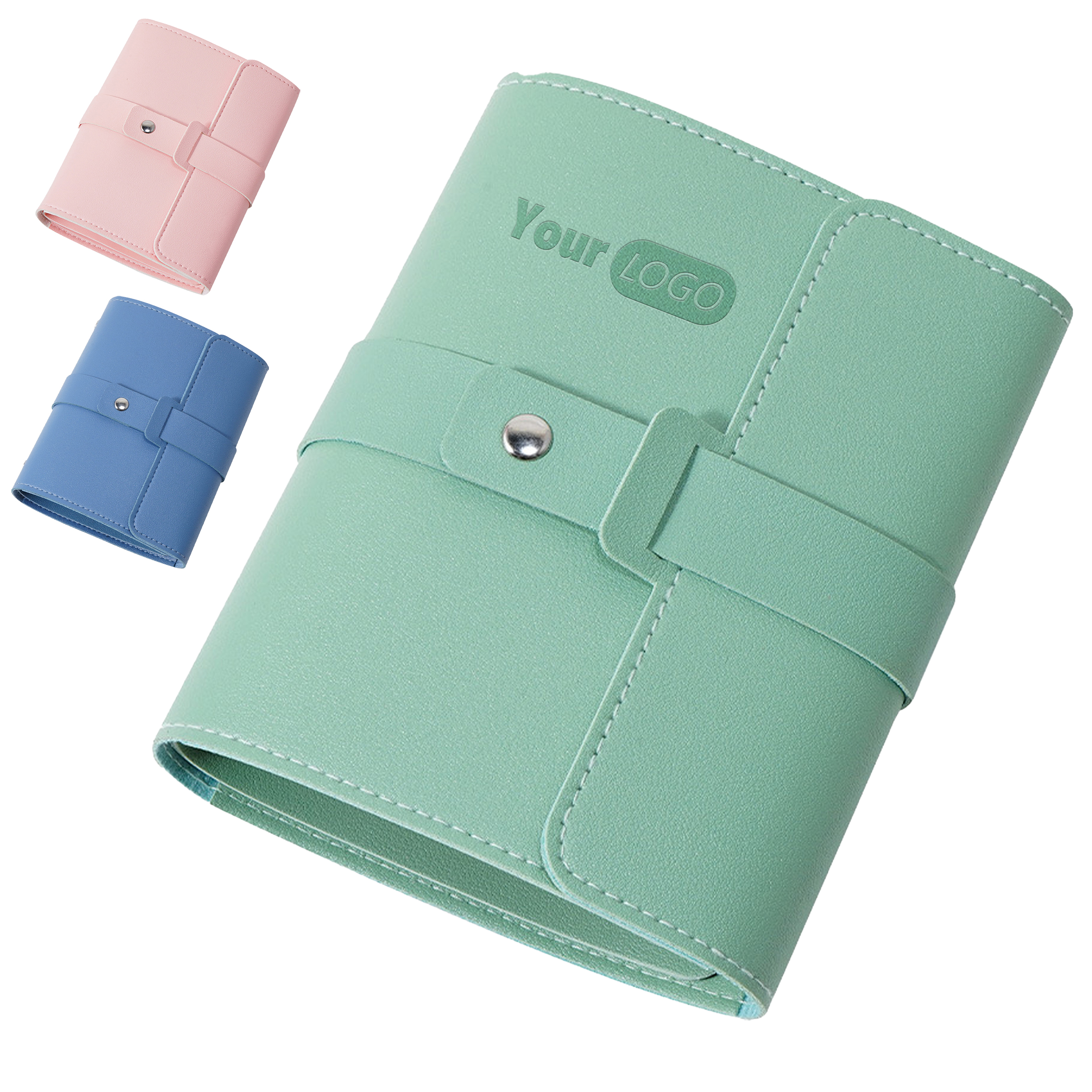 Pu Leather Large Capacity Creative Earring Storage Bag 2