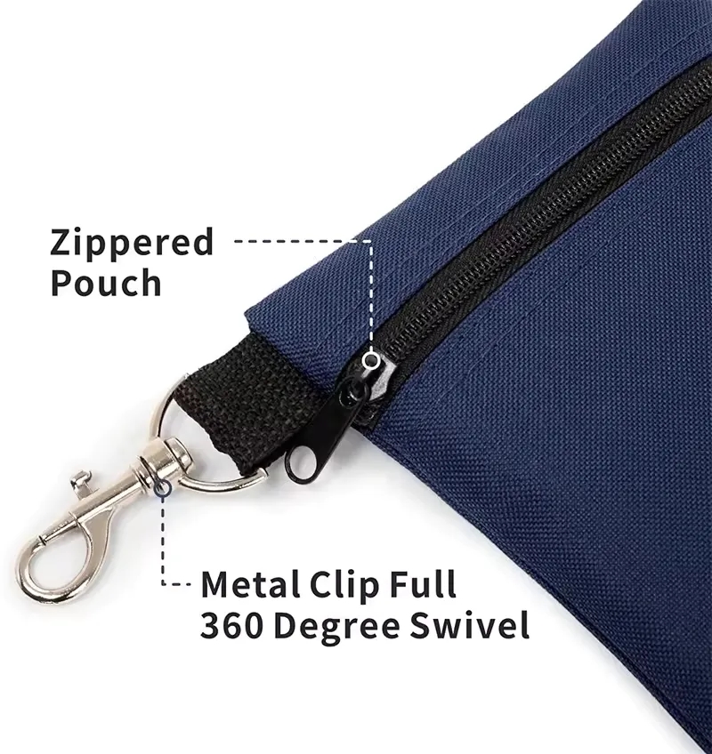 Zipper Golf Tee/Ball Pouch Bag 5