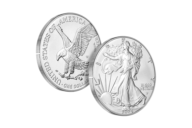 Antwerp US Treasury American Eagle 1 Ounce Silver Coin 2