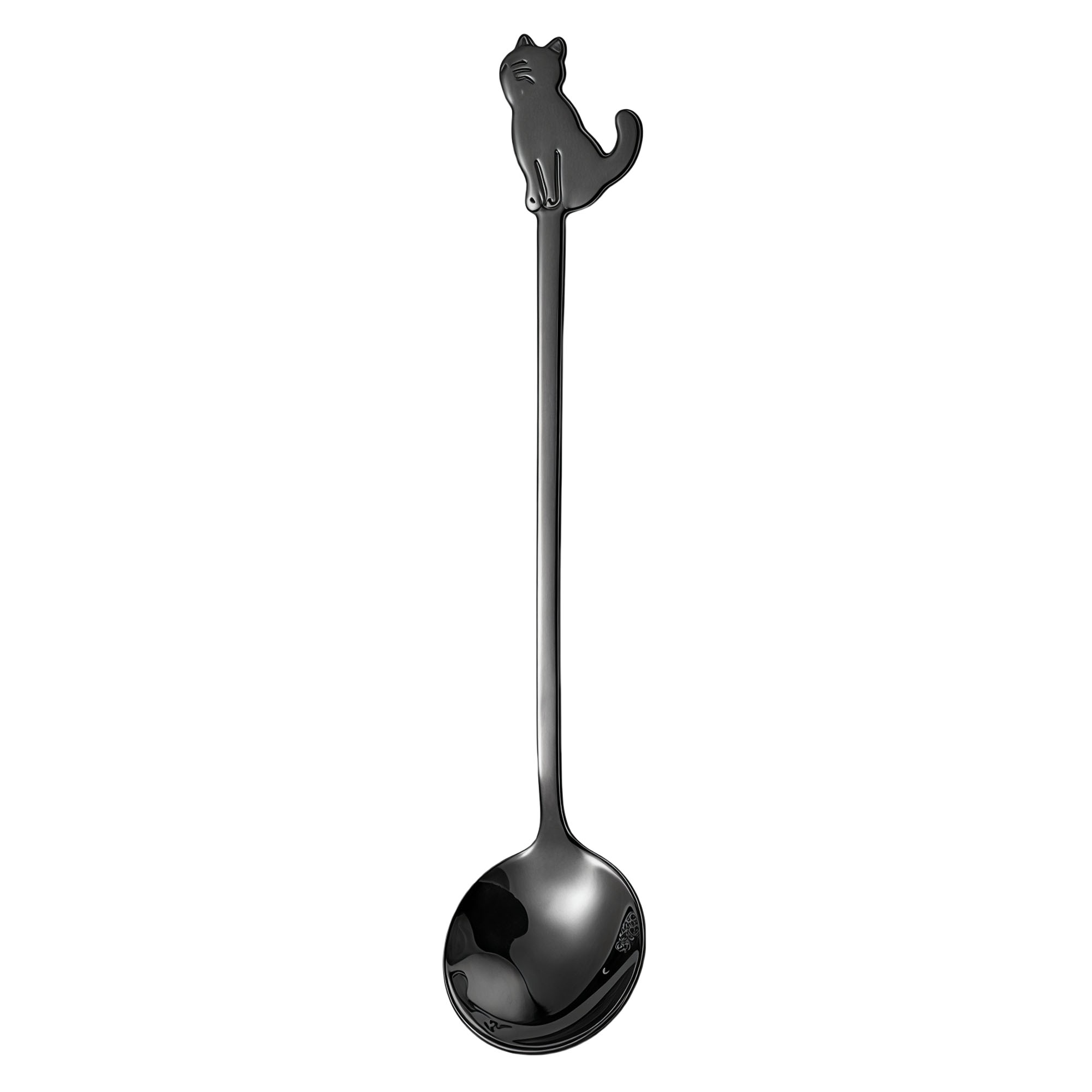 304 Stainless Steel Cute Cat Spoon, Coffee Scoop 7