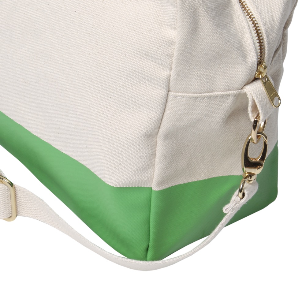 18 Oz. Super Heavyweight Natural Color Block Duffle 2