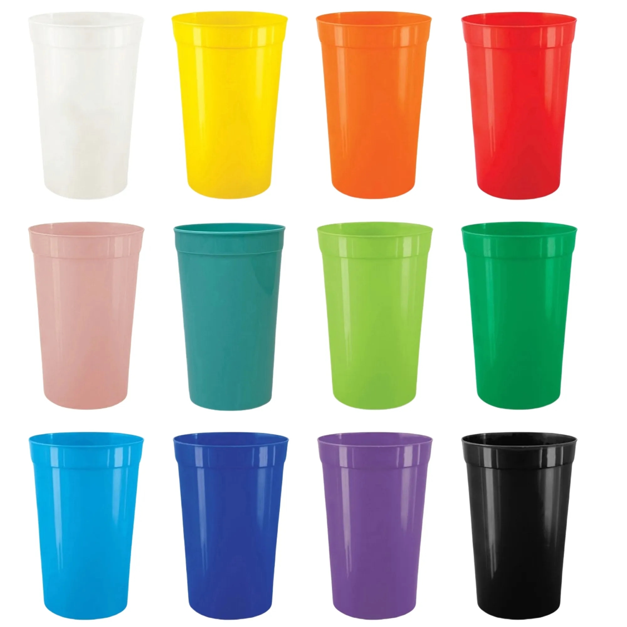 16oz Reusable Stadium Plastic Cup Party Tumbler 2