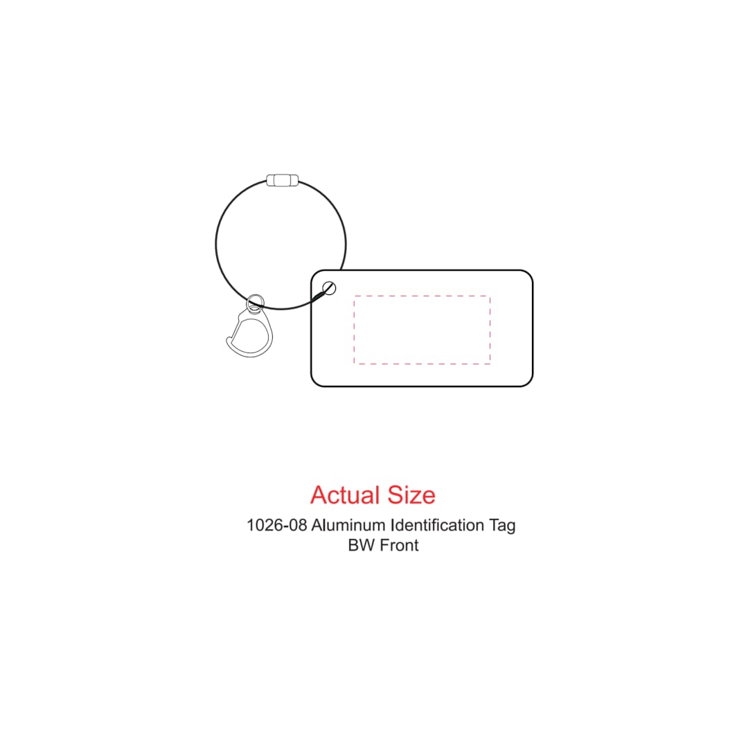 Aluminum Identification Tag 11
