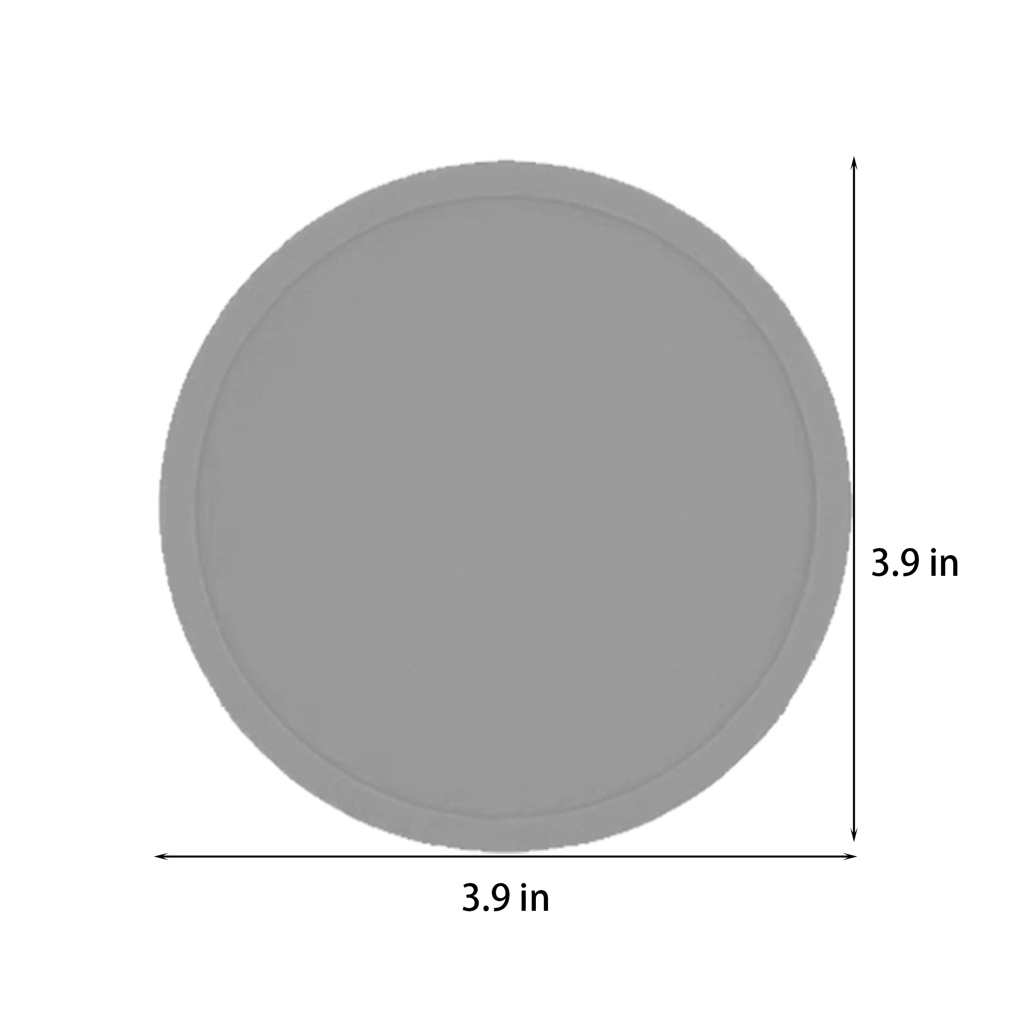 Round Silicone Cup Coaster 3