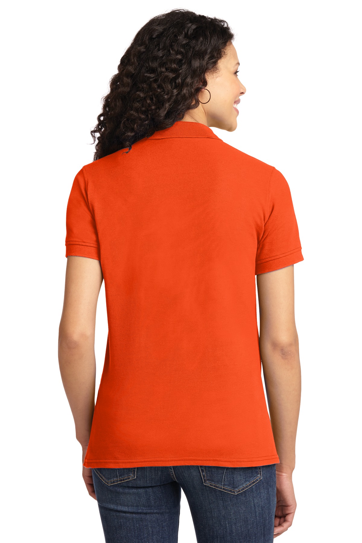 Port & Co Women's Core Blend Pique Polo. LKP155 112