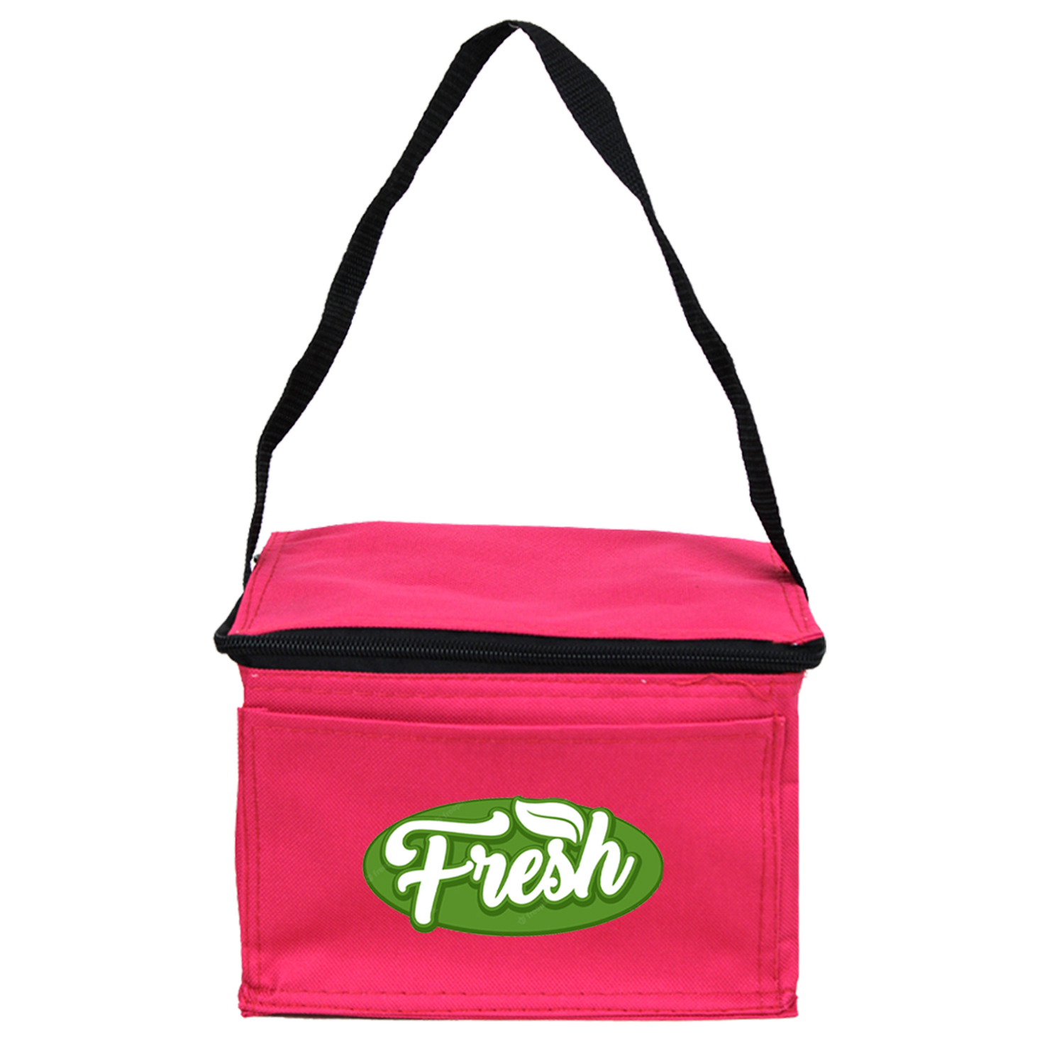 30% OFF - Rose Pink 600 Denier 6-Can Cooler Bag 3