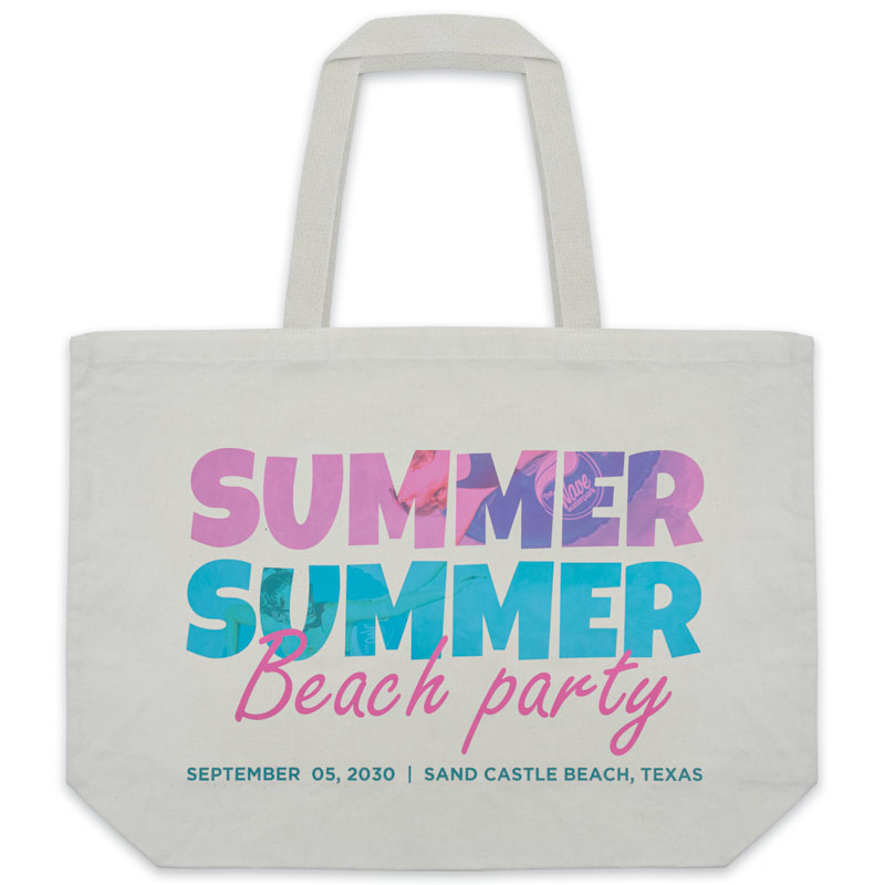 Custom Large Grocery Cotton Tote Bags, custom tote bag with logo imprint 3