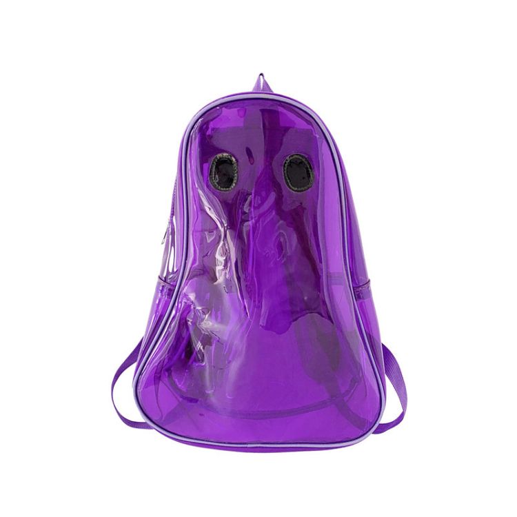Clear PVC Backpack Ghostly 4