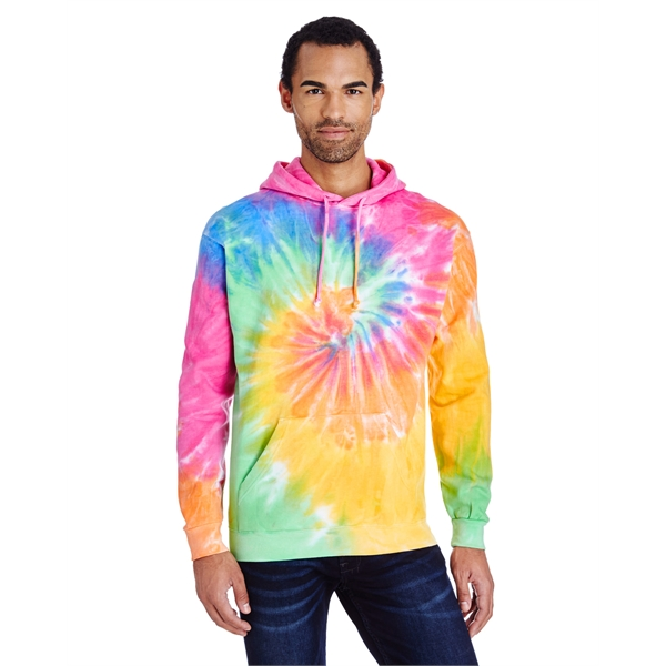 Tie-Dyed Pullover Hooded Sweatshirt 5