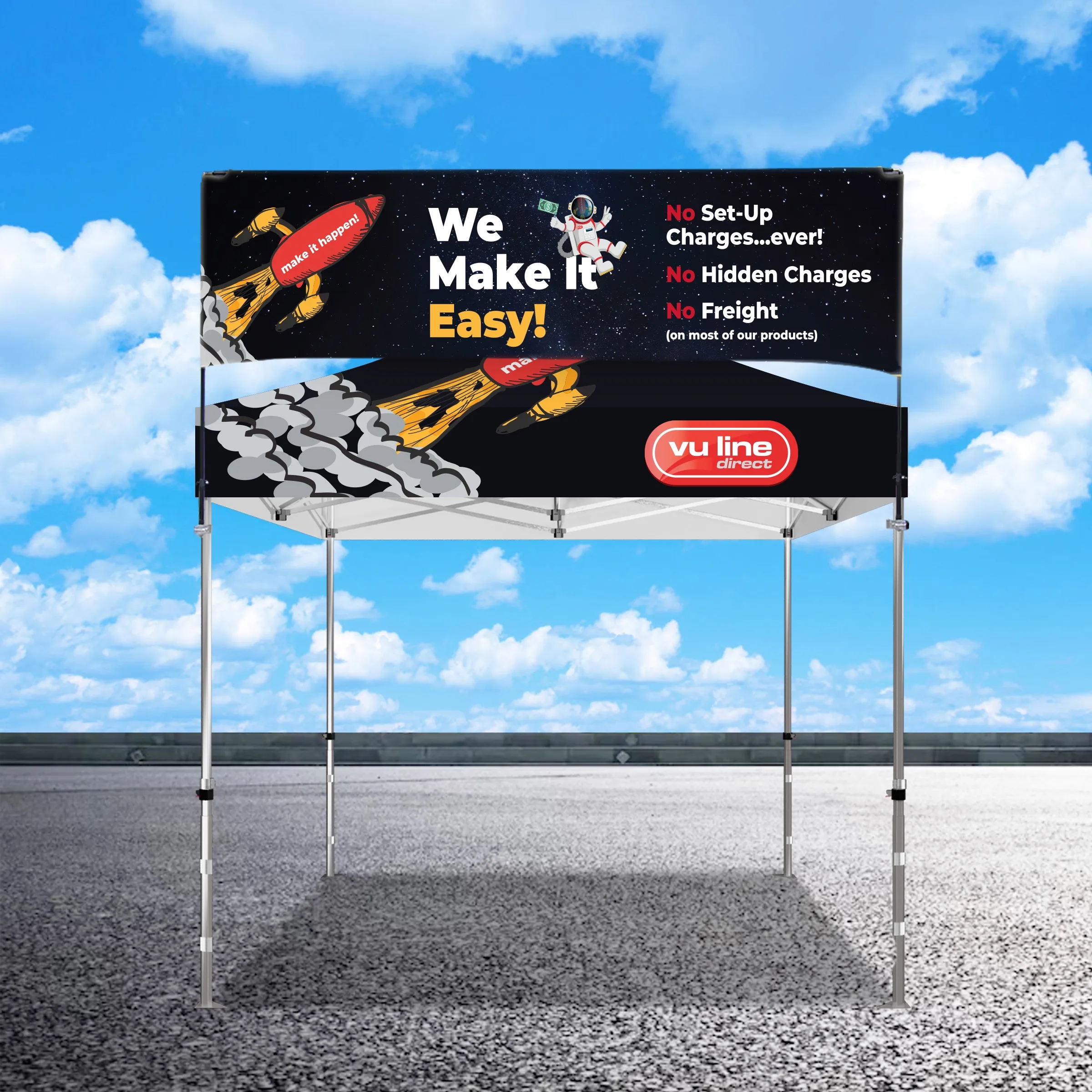 10'x10' TENT BILLBOARD BANNER 4