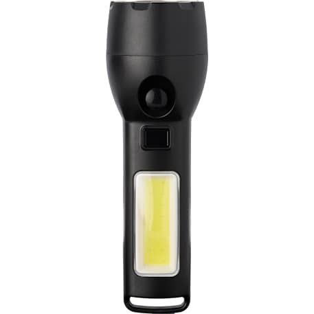 Solar Powered Rechargeable COB Flashlight 48