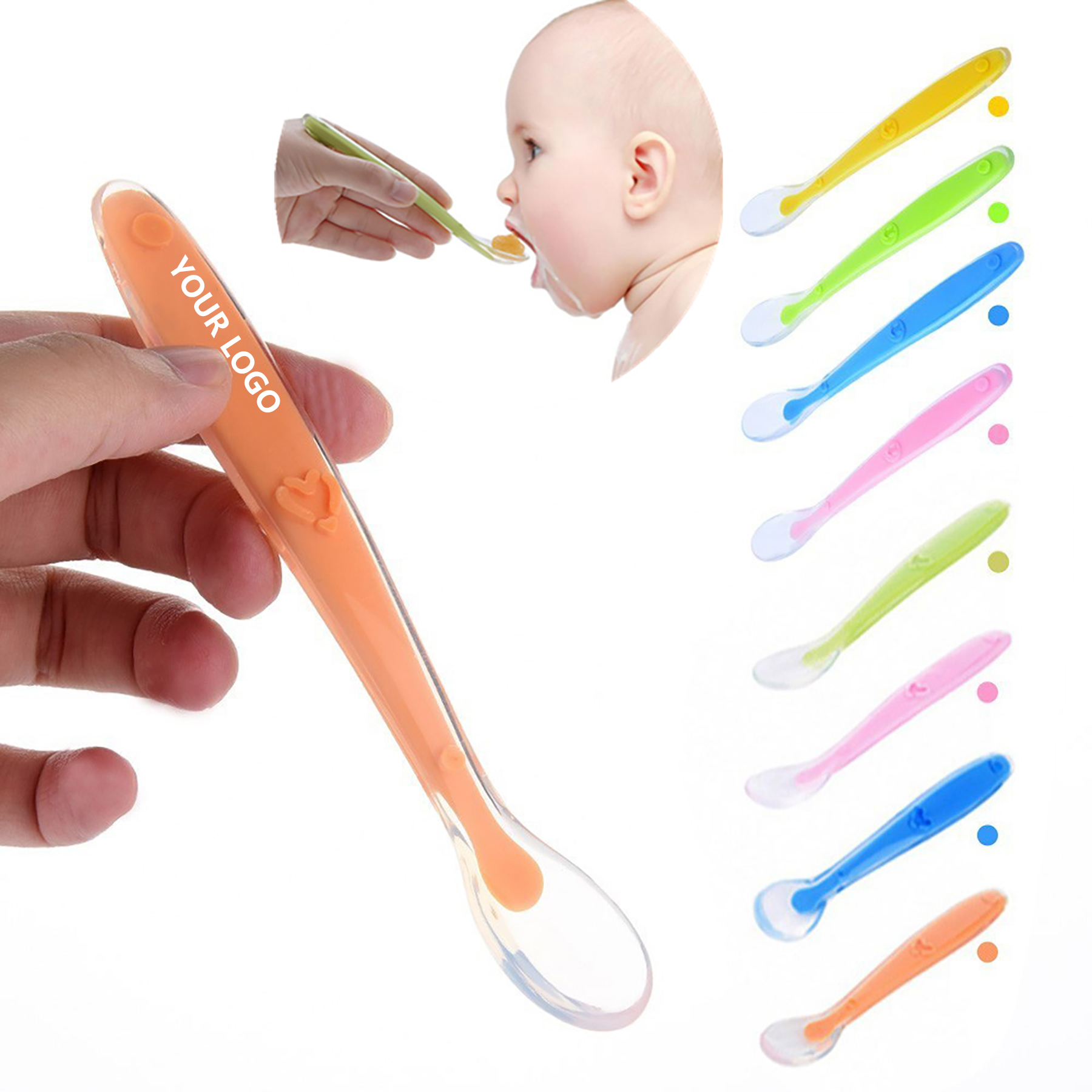 Baby Silicone Spoons 2