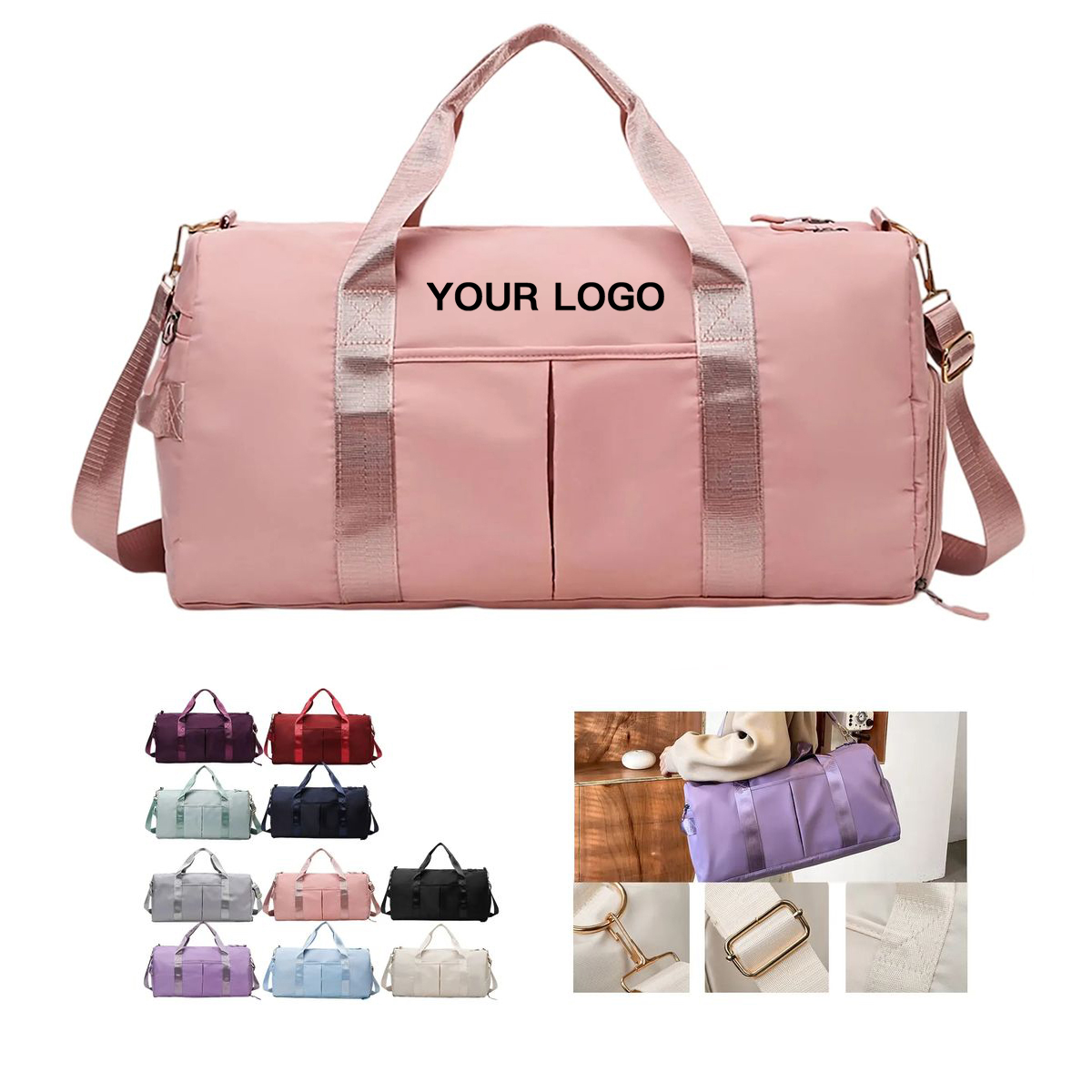 Polyester Travel Bag with Foldable Design 6