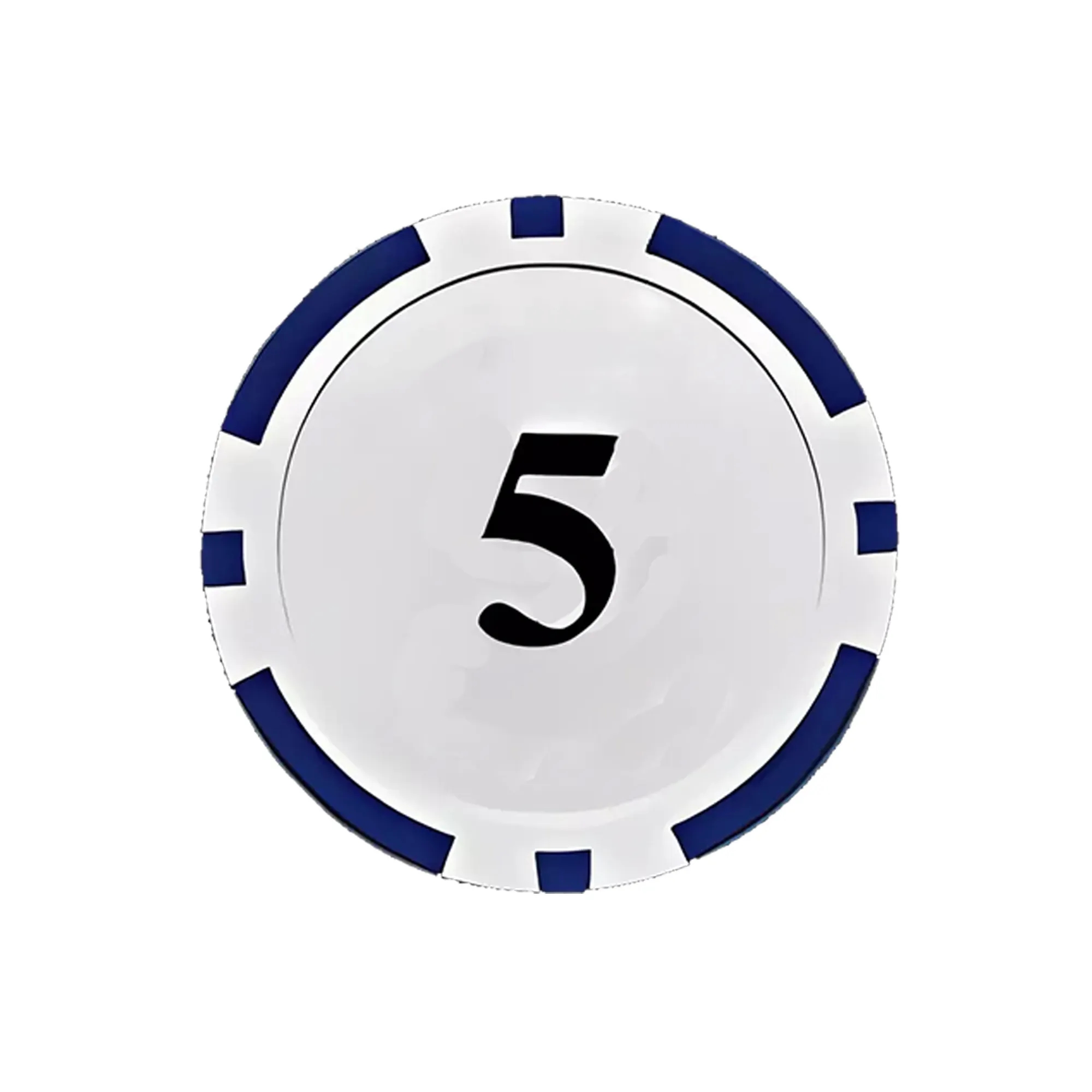 Eco-Friendly Striped Dice Poker Chips Casino Gameplay 7