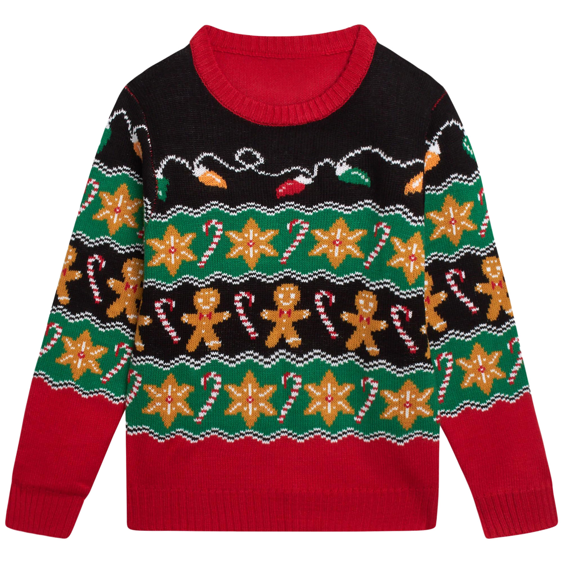 Completely Custom 100% Acrylic Jacquard Knitted Sweater 7